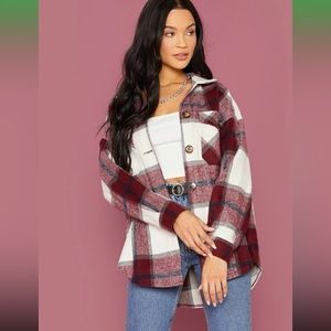 plaid pocket flannel